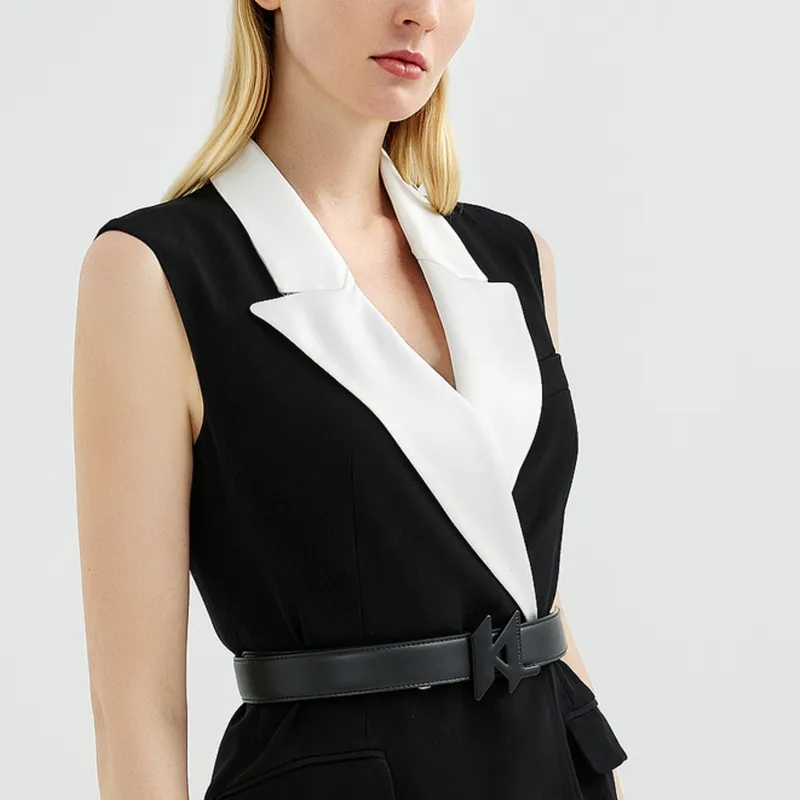 KARL LAGERFELD Sleeveless Dress Women's Black-4