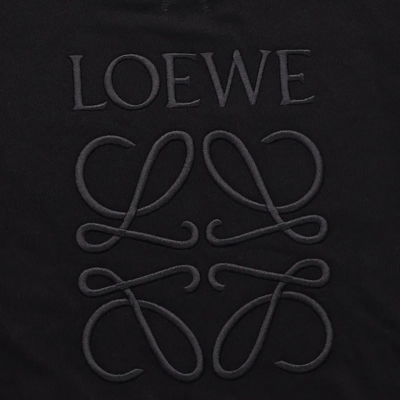 LOEWE Sweatshirts Men Black-5