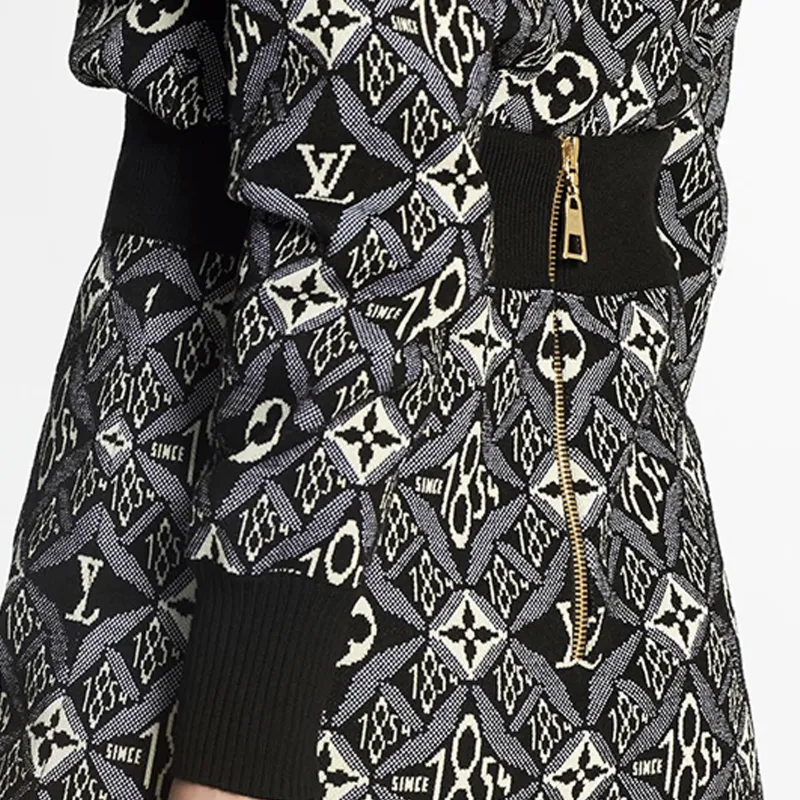 LOUIS VUITTON Casual Short Skirts Women's Black-5