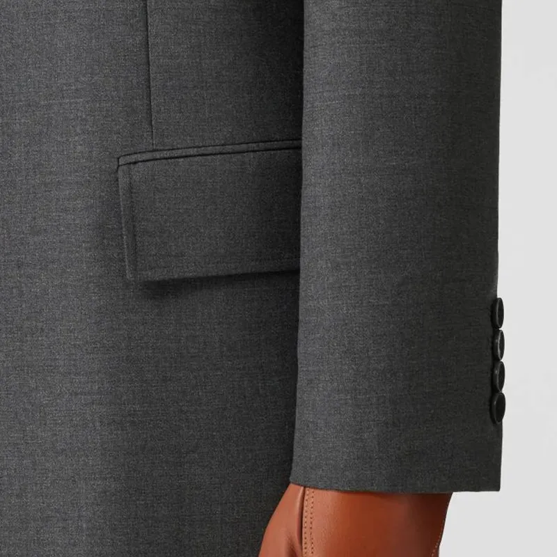 Burberry Tailored Single breasted Coat-4