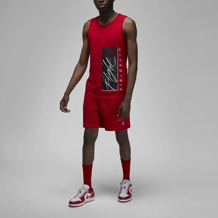 Jordan Tank Tops Men Red-2