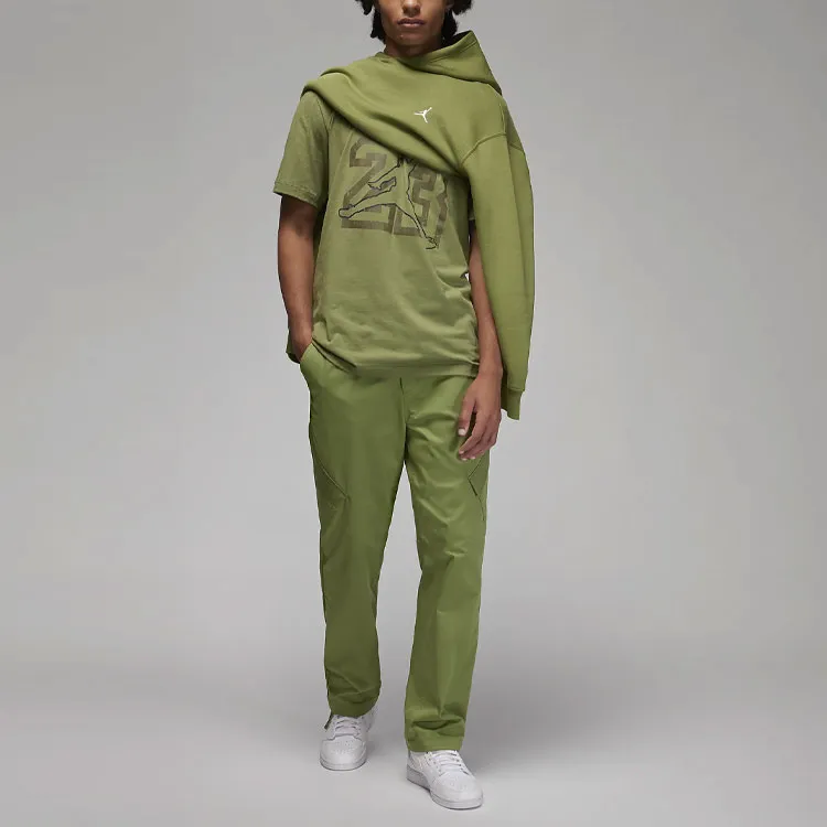 Jordan Flight Essentials T Shirts Men Light Olive-2