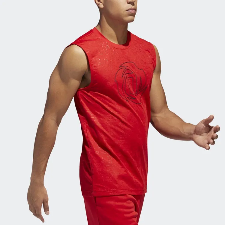 Adidas Basketball Jerseys Men Orange Red-3