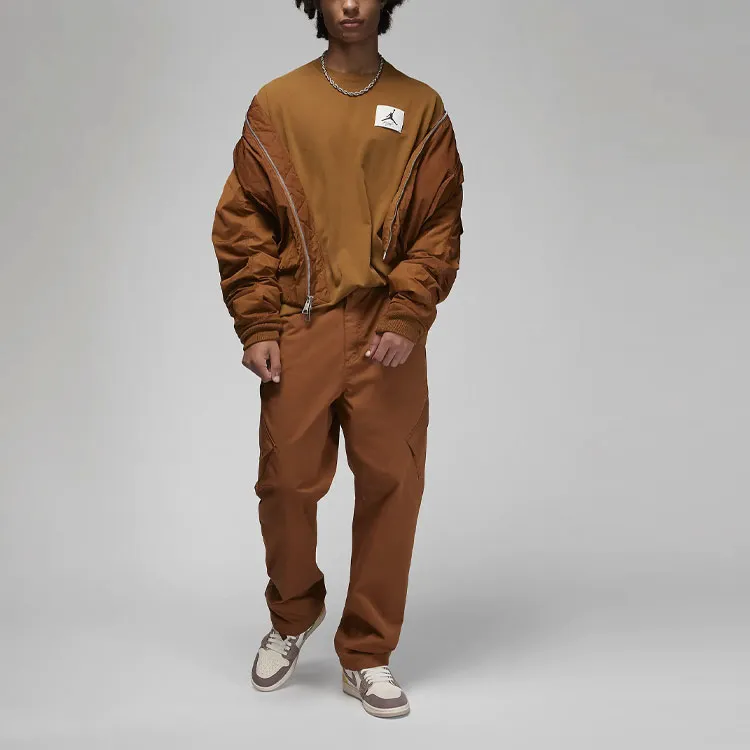Jordan Flight Essentials T Shirts Men Tan-4