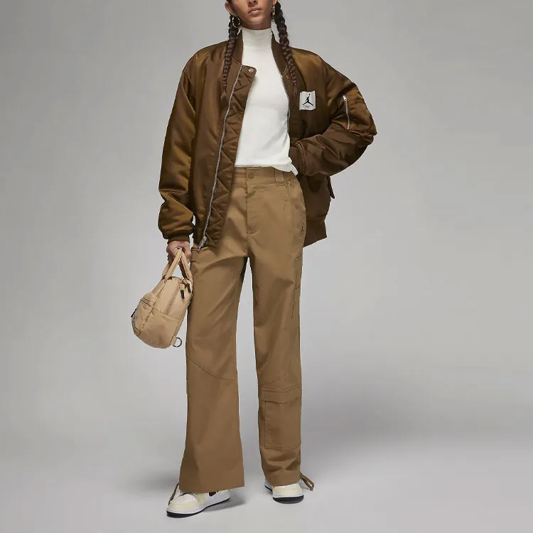 Jordan Casual Pants Women's Khaki-2