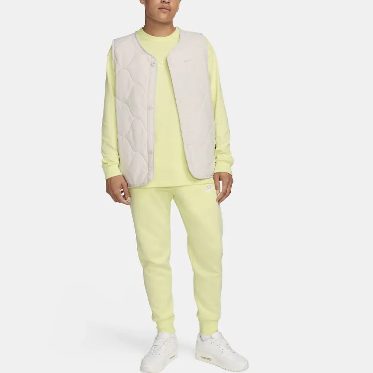 Nike T-Shirts Men Neon Yellow-2