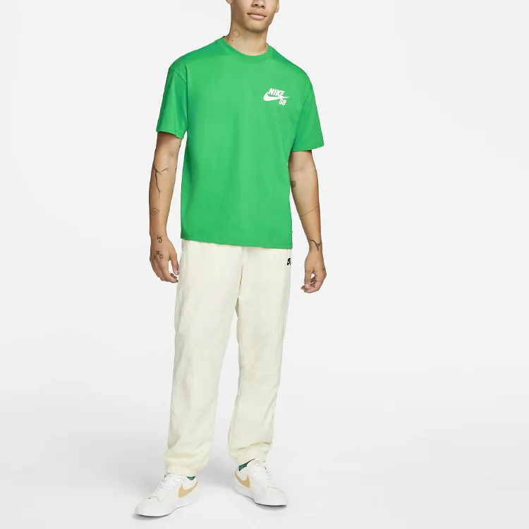 Nike T-Shirts Men Neon Green-2