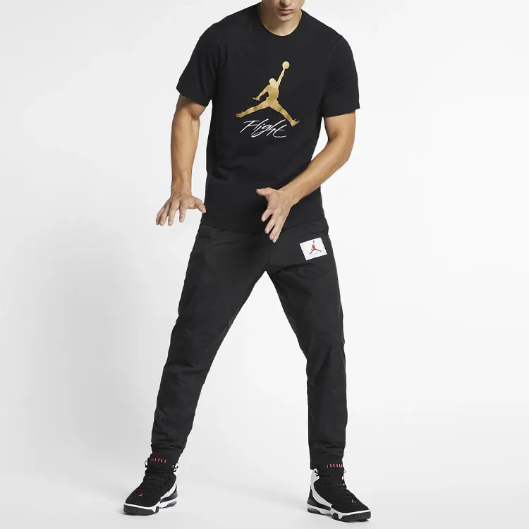 Jordan Flight T Shirts Men Black-1