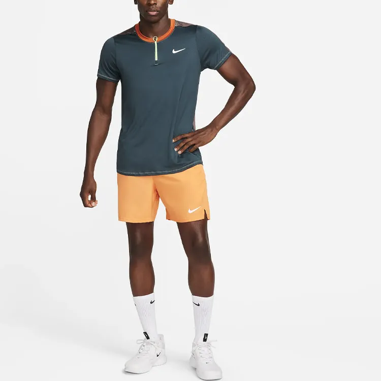 Nike T Shirts Men Peacock Green-2