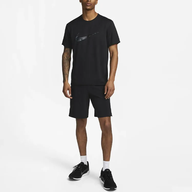Nike MILER T-Shirts Men Black-2