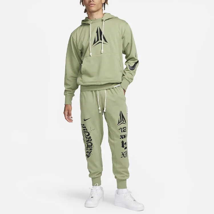 Nike Knitted Sweatpants Men Oil Green-3
