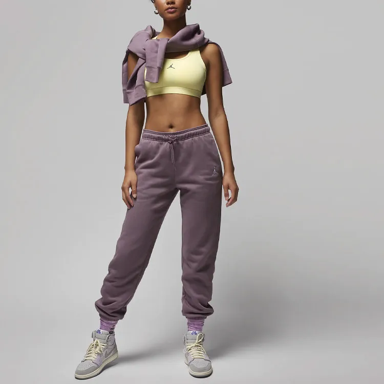 Jordan Brooklyn Knitted Sweatpants Women's Sky Purple-2