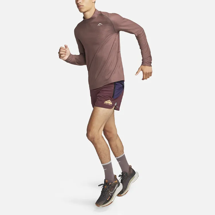Nike Casual Shorts Men Burgundy-1