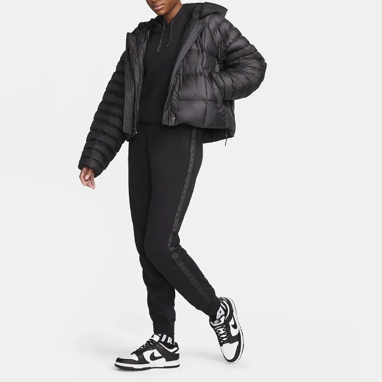 Nike Sportswear Essential 'Black/Anthracite' Track Pants-5