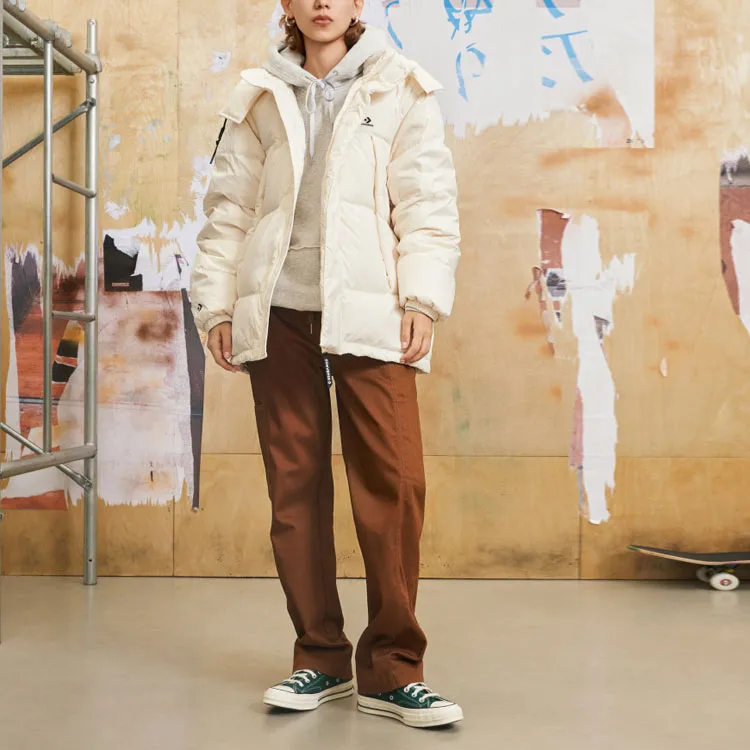 Converse Down Jackets Unisex Ivory-1