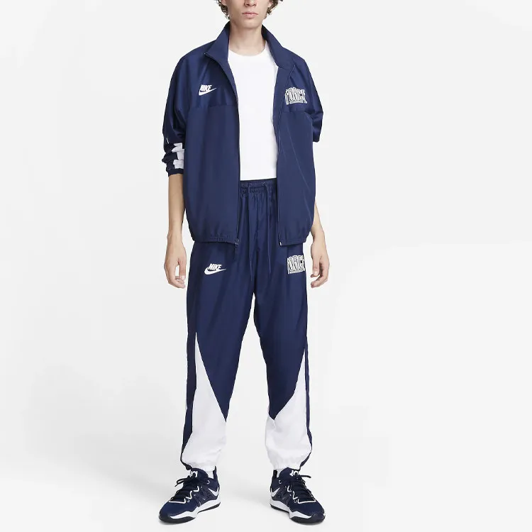 Nike Starting 5 Casual Pants Men's Marine Blue-2