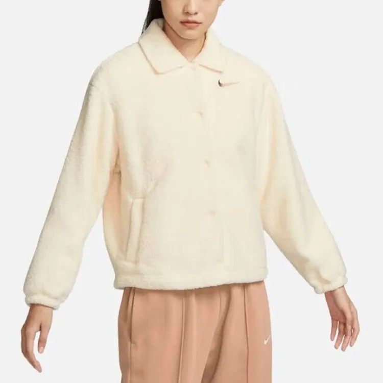 Nike Jackets Women's Ecru-2