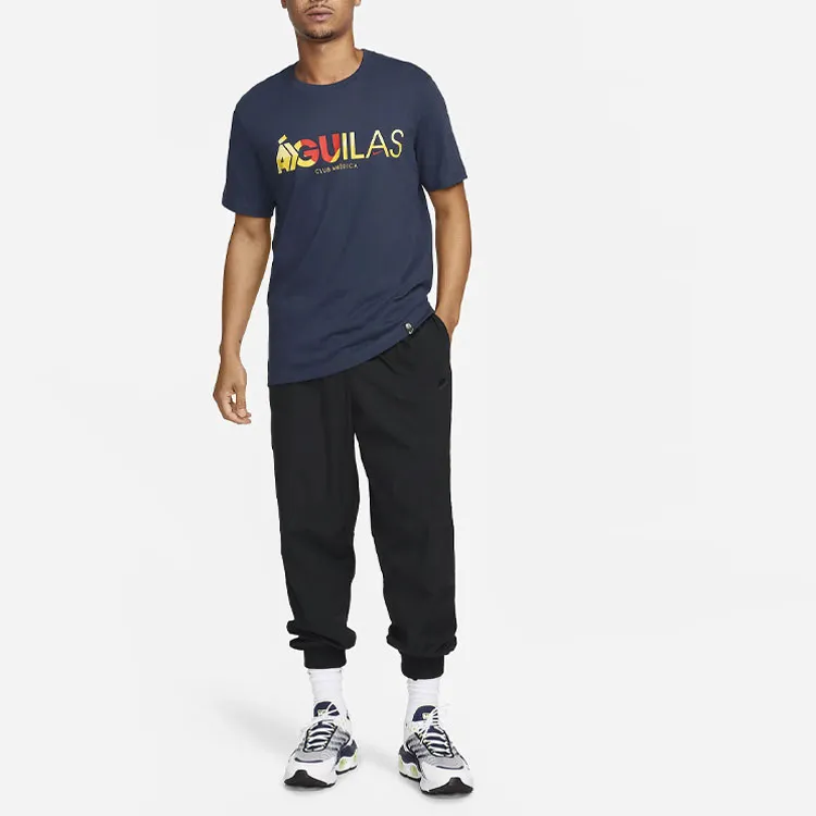 Nike Club América Mercurial T-Shirt Men's Marine Blue-2