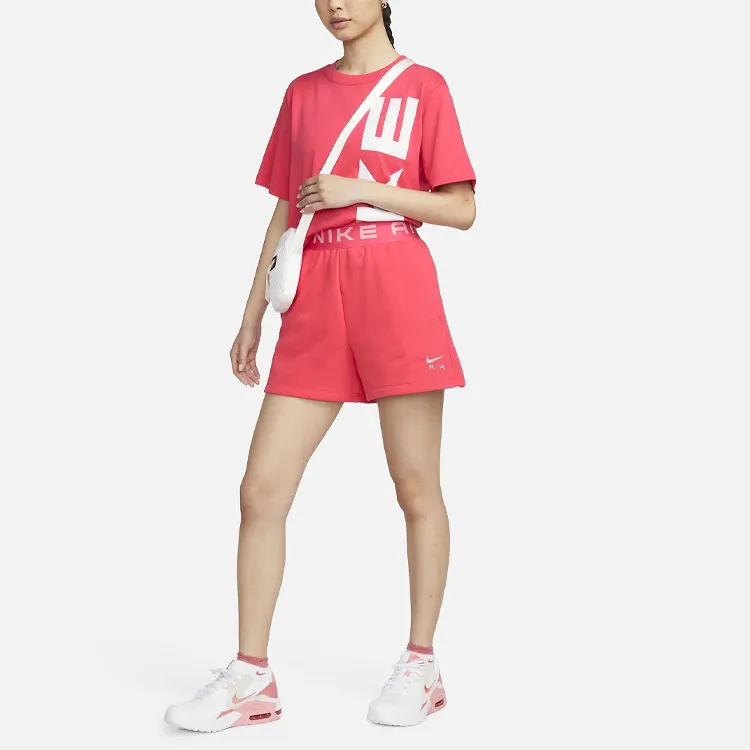 Nike Sportswear Air Sports Shorts Women's Watermelon Red-1