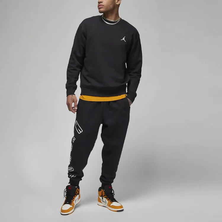 Jordan Flight MVP Flight MVP Sweatshirt Men's Black-2