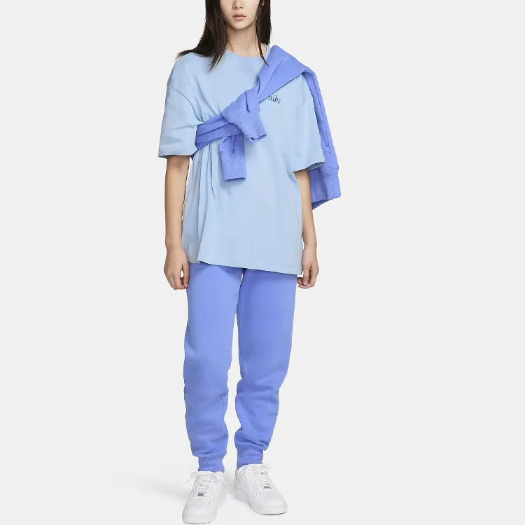 Nike Sportswear T Shirt Women's Sky Blue-2