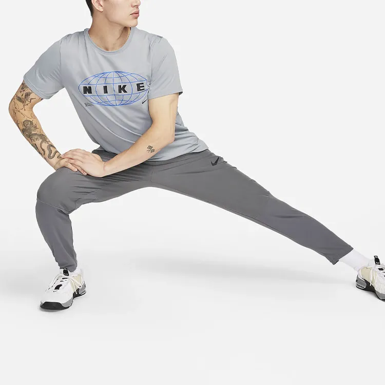 Nike Pro Dri-FIT T-Shirt Men's Smoke Gray-2