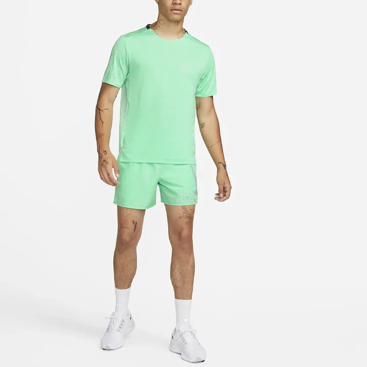 Nike Dri-FIT Run Division Rise 365 T-Shirt Men's Green Light-2
