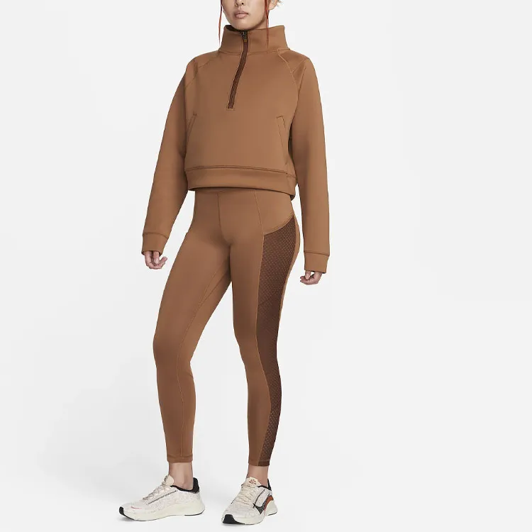 Nike Therma-FIT One Athletic Trousers Women's Light Brown-2