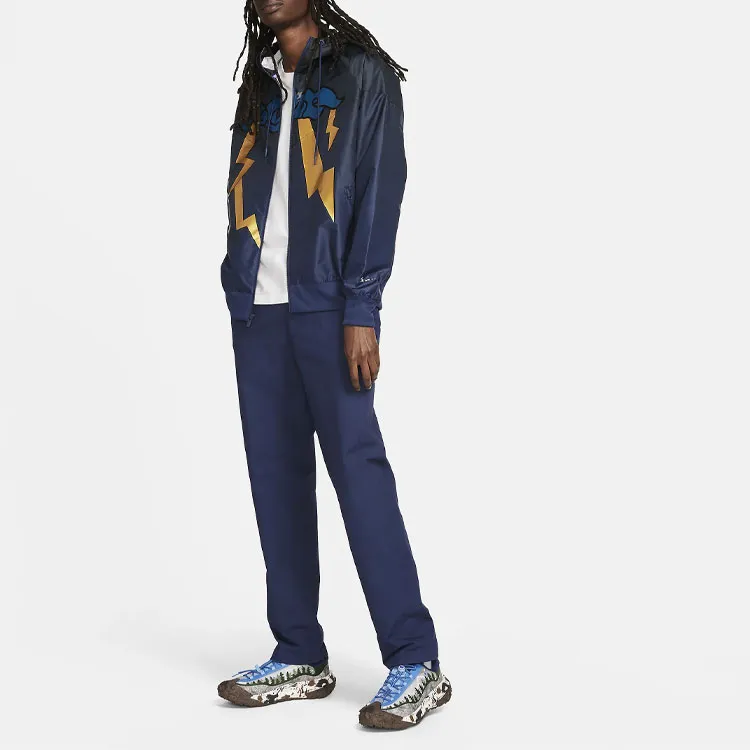 Nike Sportswear Windrunner X Doernbecher Freestyle 'Garrett' Jackets Coats Men's Marine Blue-2