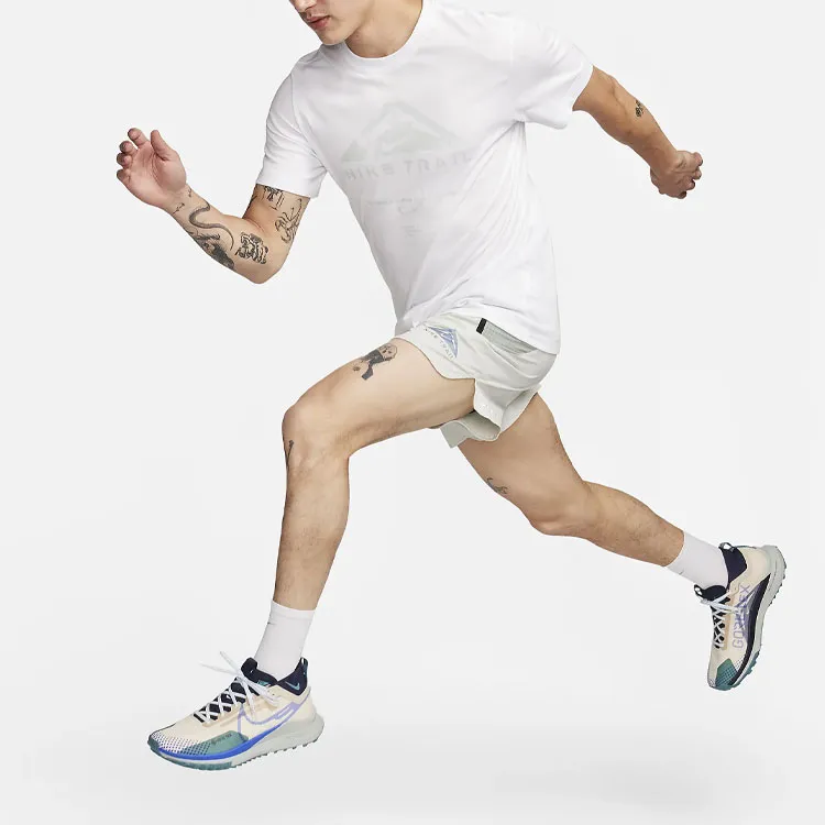 Nike Dri-FIT Trail T-Shirt Men's White-2
