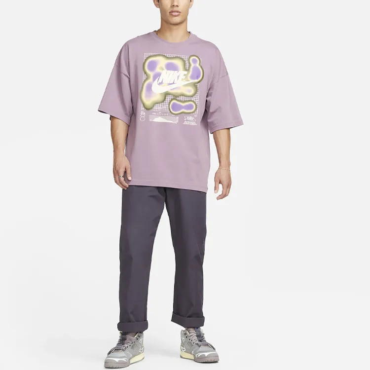 Nike Sportswear T-Shirt Men's Violet-2