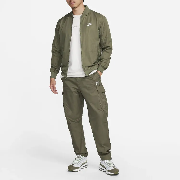 Nike Sportswear Sport Essentials Jackets Coats Men's Medium Olive-2
