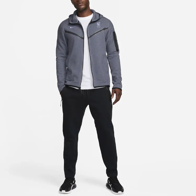 Nike Sportswear Tech Fleece Lfc Liverpool Full Zip Hoodie-2