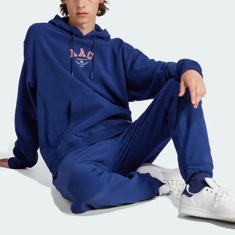 Adidas Originals WINTER POLAR FLEECE AAC HOODIE Sweatshirt Men's Blue-3