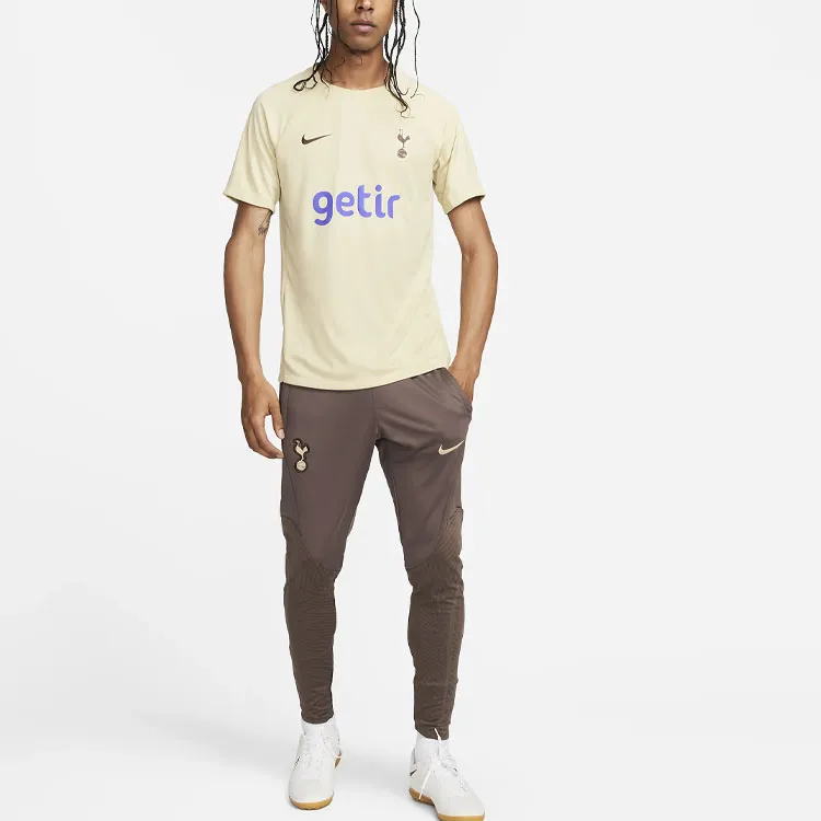 Nike Tottenham Hotspur Strike Third Soccer Jerseys Men's Apricot-2