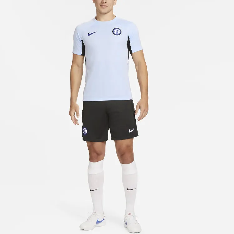 Nike Inter Milan Strike Soccer Jerseys Men's Light Ocean Blue-2