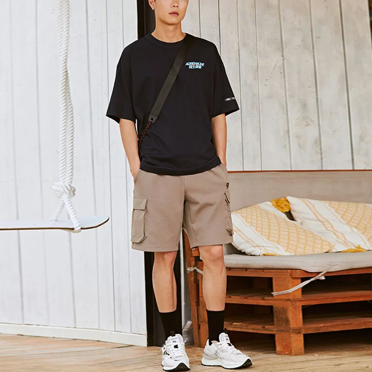 QIAODAN T Shirt Men's Nova Blue-1