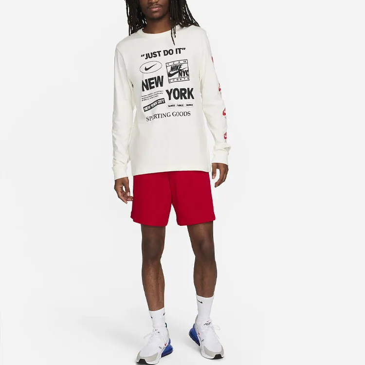 Nike Sportswear T-Shirt Men's White-2