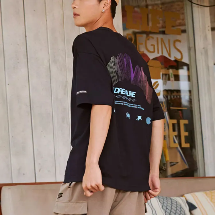 QIAODAN T Shirt Men's Nova Blue-2