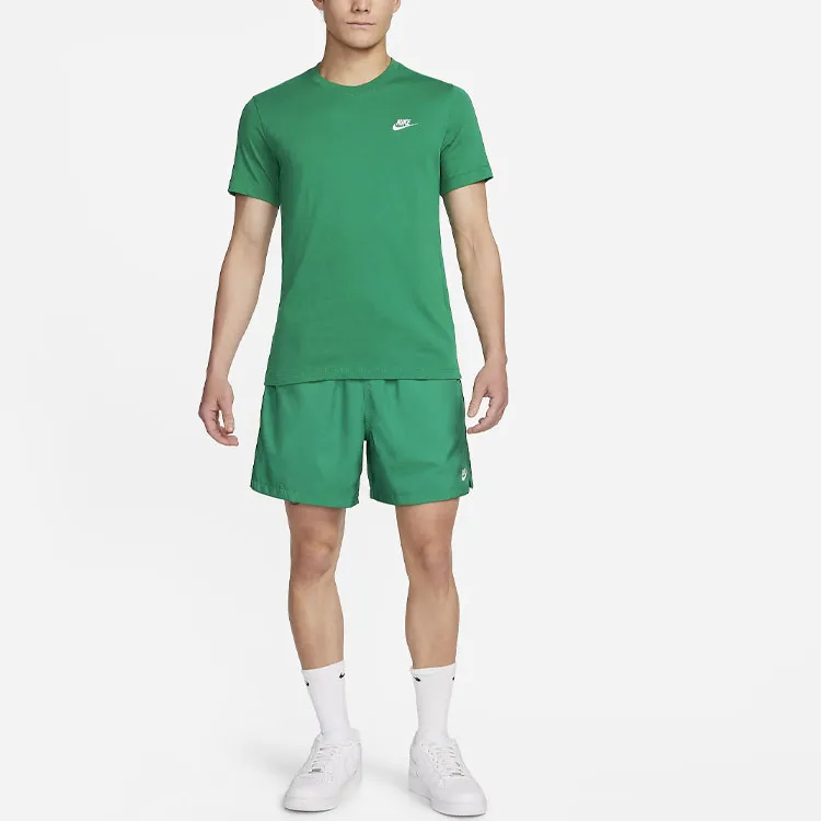 Nike Sportswear Club T Shirt Men's Green-2