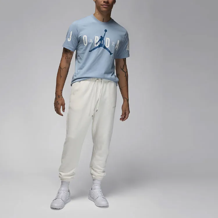 Jordan Air T-Shirt Men's Industrial Blue-2