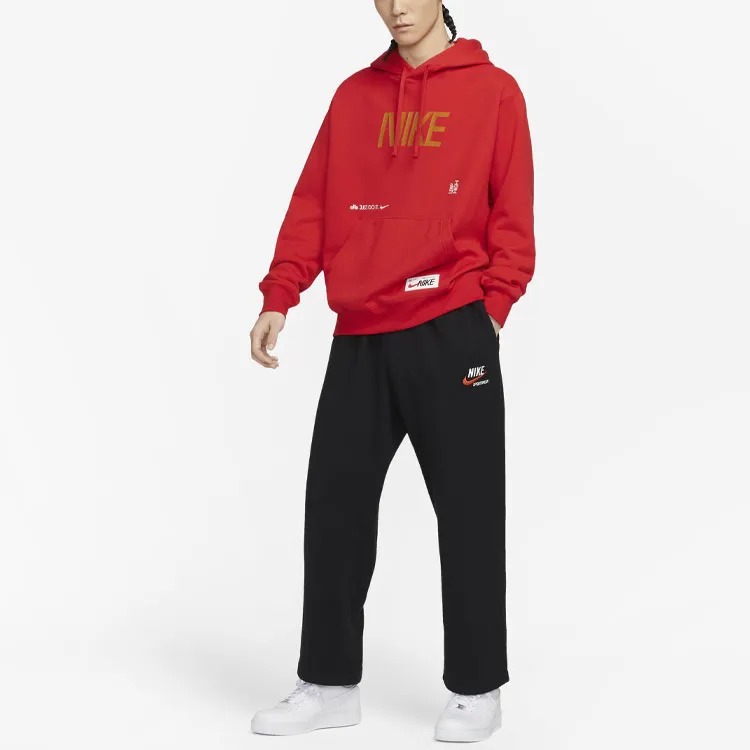 Nike Sportswear Trend Knitted Sports Pants Men's Black-2