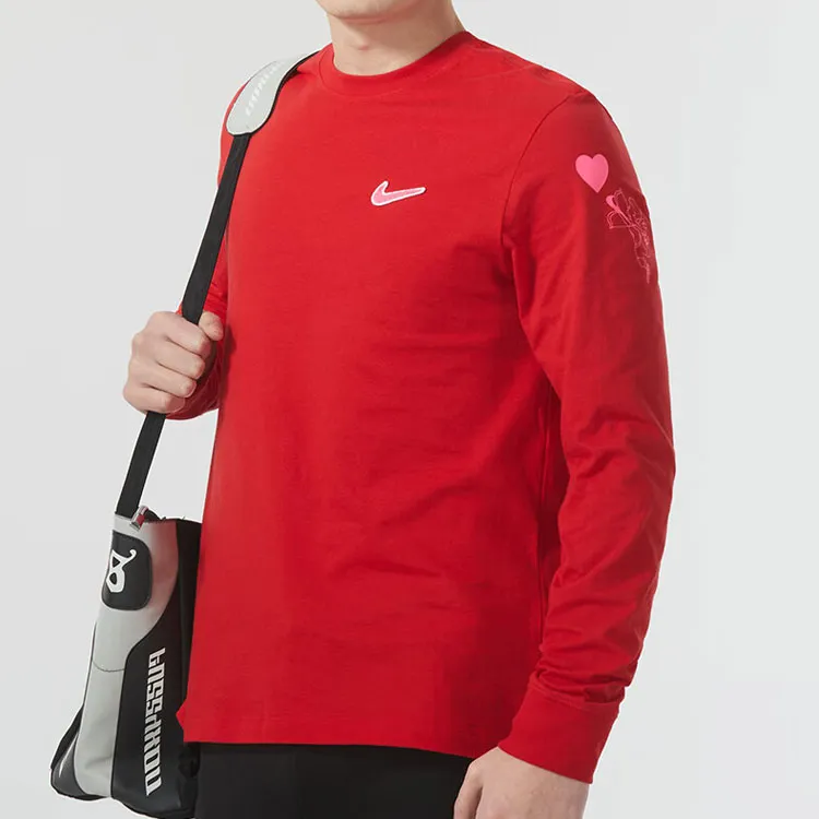 Nike Valentine's Day Collection T Shirt Men's Red-2