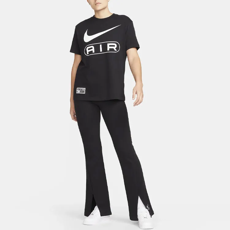 Nike High Waisted Leggings 'Black/White'-2