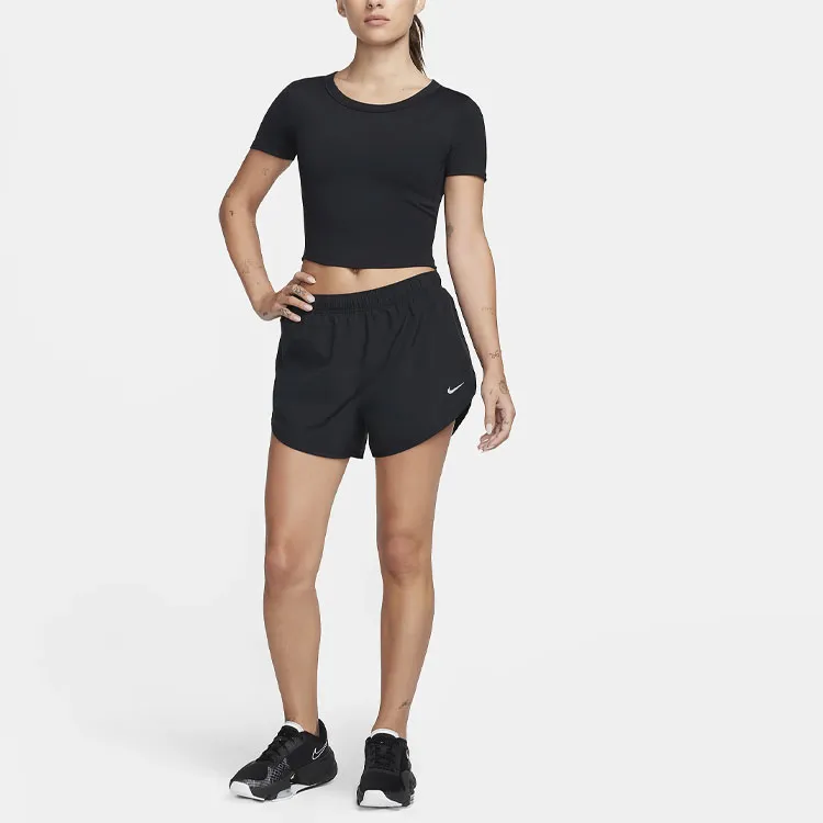 Nike One Fitted Women's Dri FIT Short Sleeve Cropped Top-2
