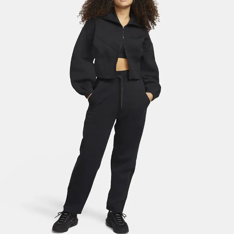 Nike Sportswear Tech Fleece Jackets Coats Women's Black-2