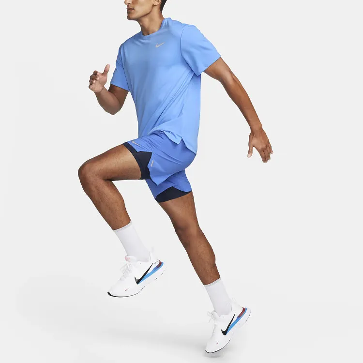 Nike Miler T Shirt Men's Sky Blue-2