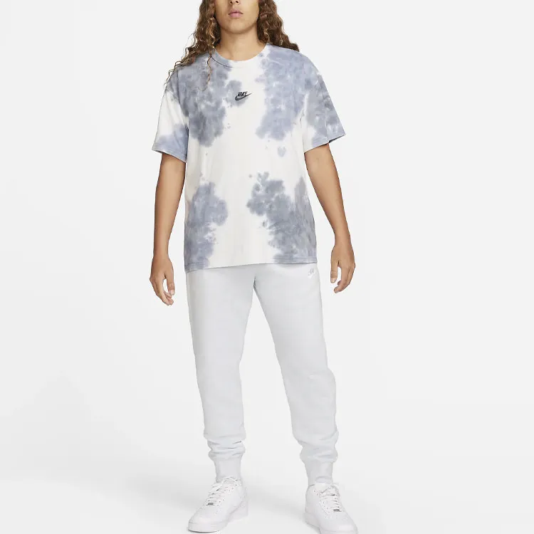Nike Sportswear Club Fleece Knitted Sports Pants Men's Pure White Gold-2