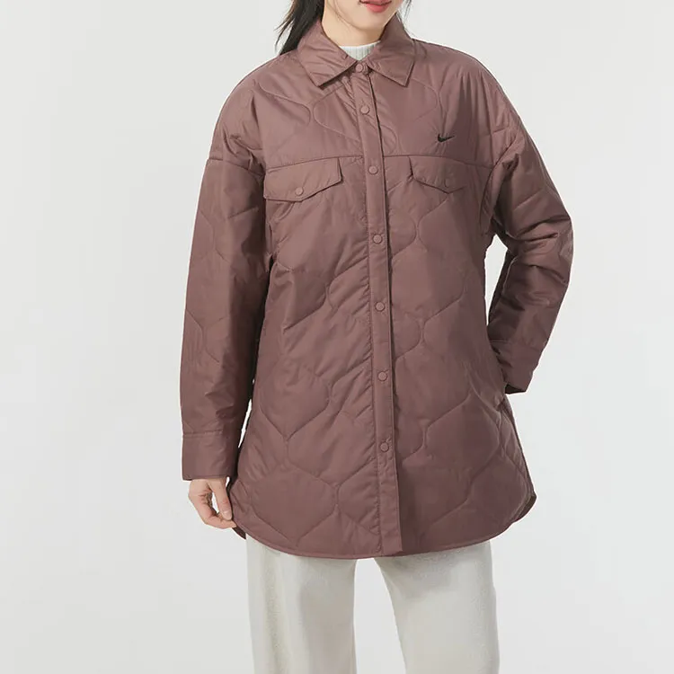 Nike Puffer Jacket Women's Light Brown-5