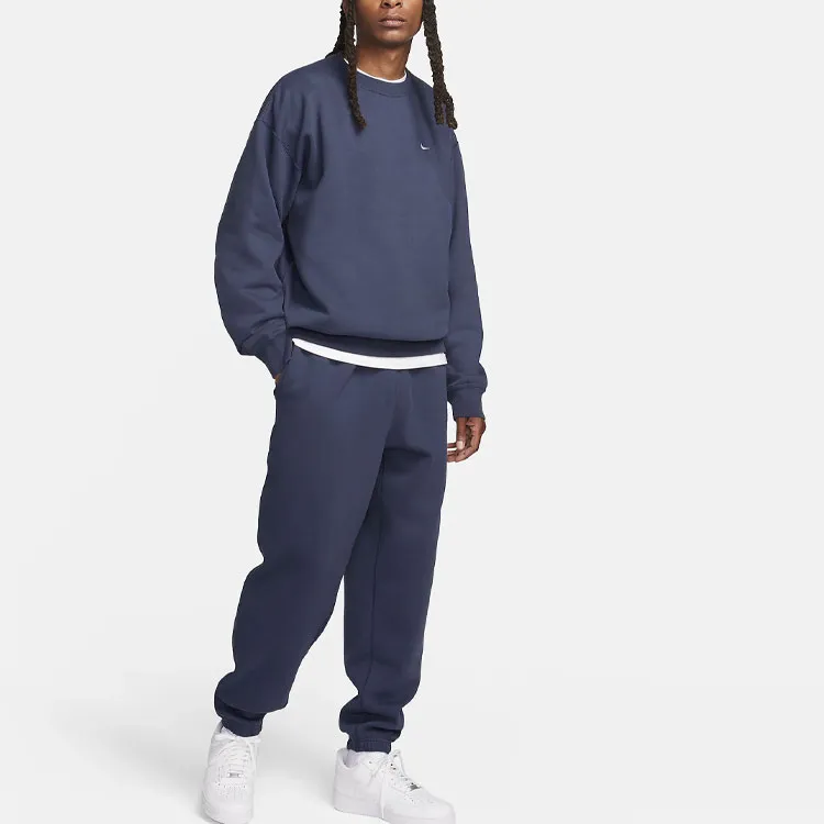 Nike Solo Swoosh Men's Fleece Crew-4